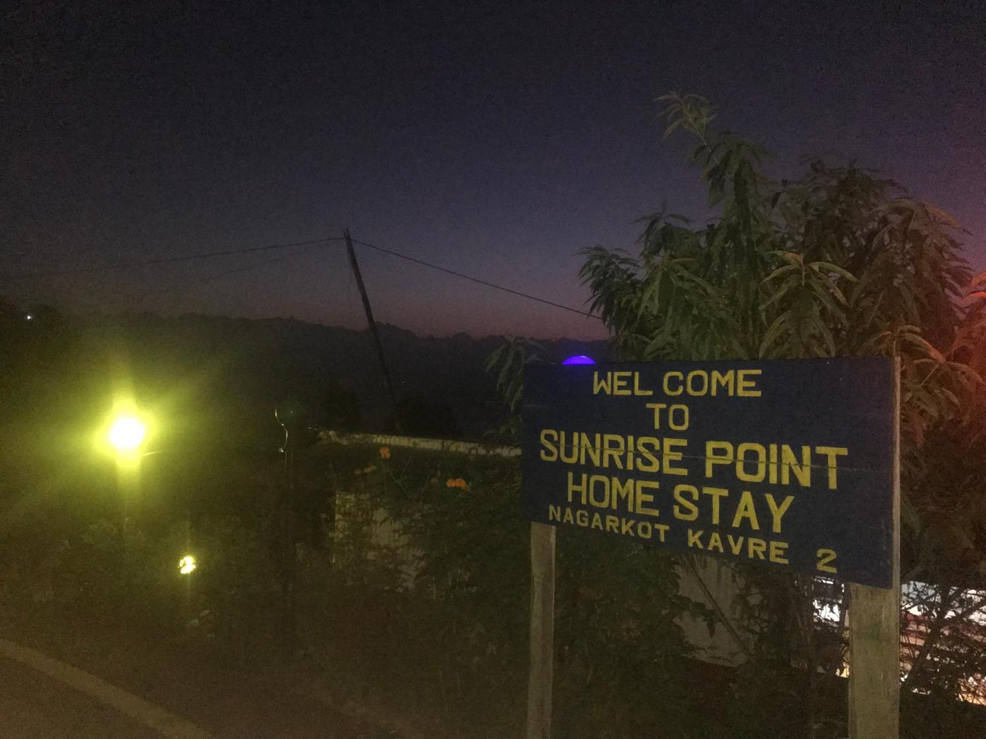 Sunrise Point Homestay ناغاركوت المظهر الخارجي الصورة
